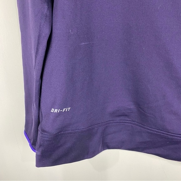 Nike Pro Women's Dri-Fit Drawstring High‎ Neck Turtleneck Pullover Shirt Medium - Picture 2 of 7